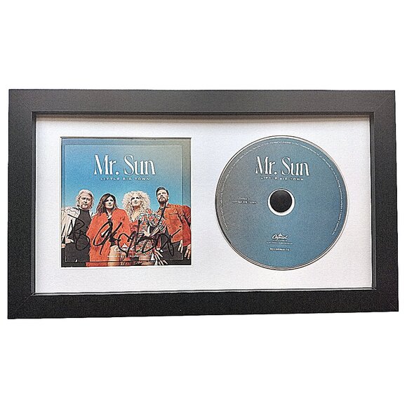 Little Big Town Signed Mr Sun CD Framed Wall Display...